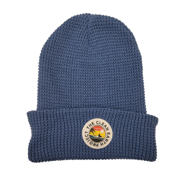 100% RECYCLED Endless Summer Waffle Knit Winter Beanie | Adult | 3 colors